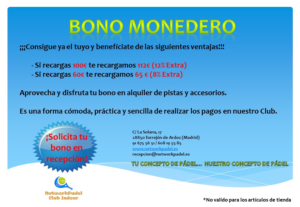 Bono Monedero 